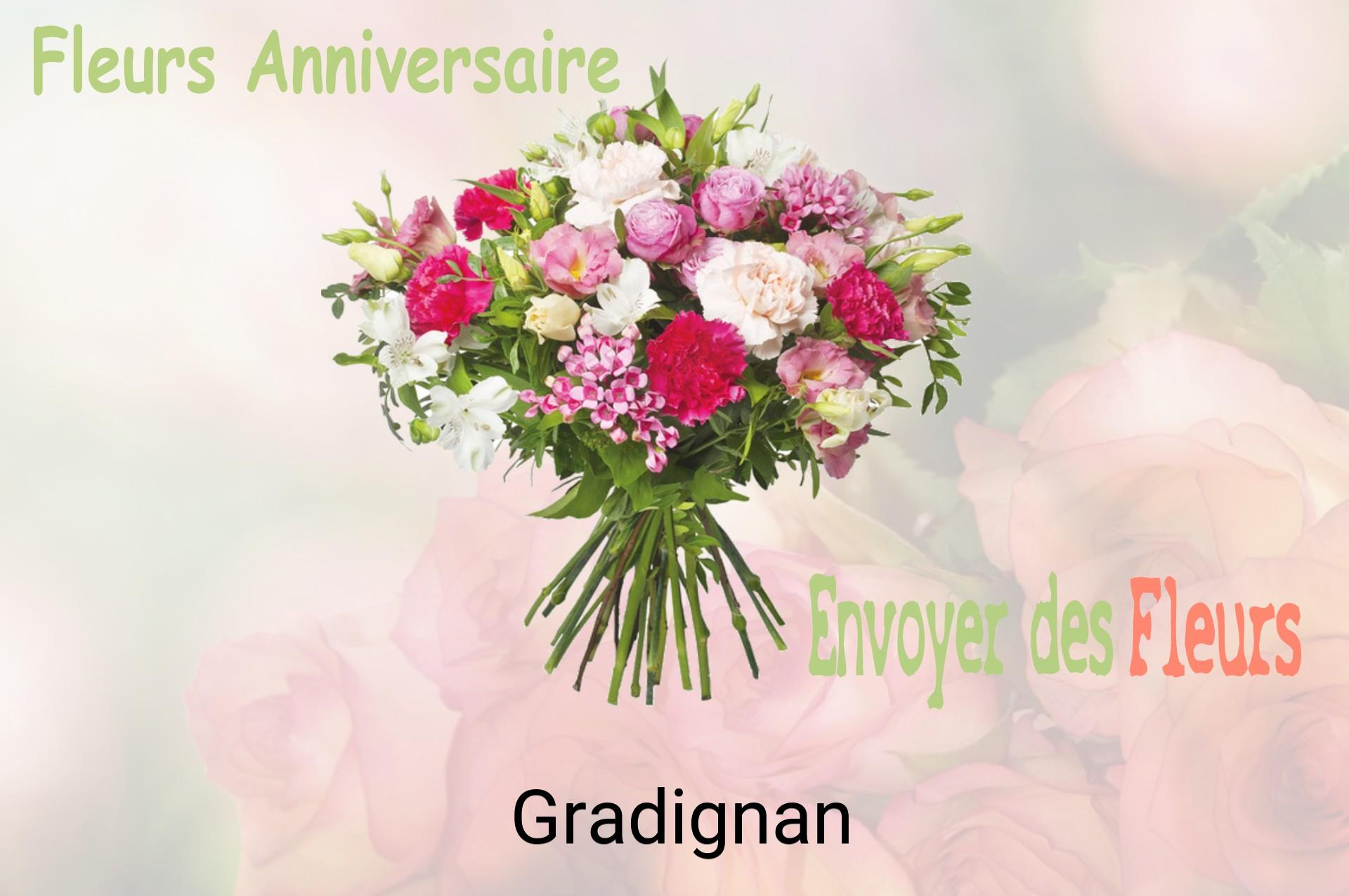 Bouquet de fleurs d’anniversaire livré à Gradignan