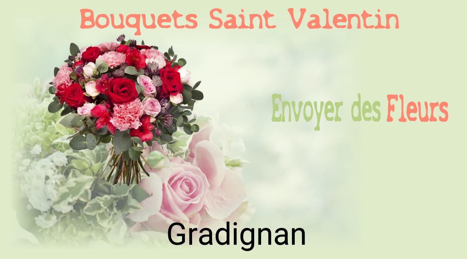 Roses de Saint-Valentin livrées à Gradignan